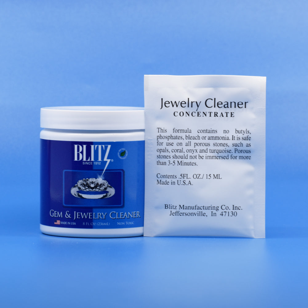 Gem & Jewelry Cleaner with Concentrate Packet