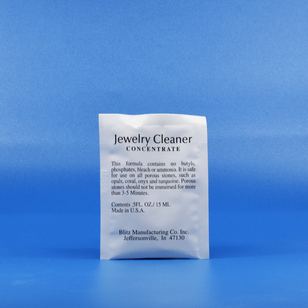 Gem and Jewelry Cleaner Concentrate (4 packets)