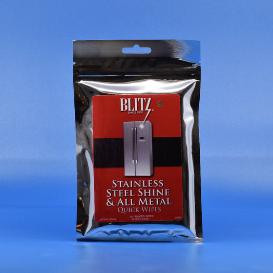 Blitz Stainless Steel Shine & All Metal Quick Wipes