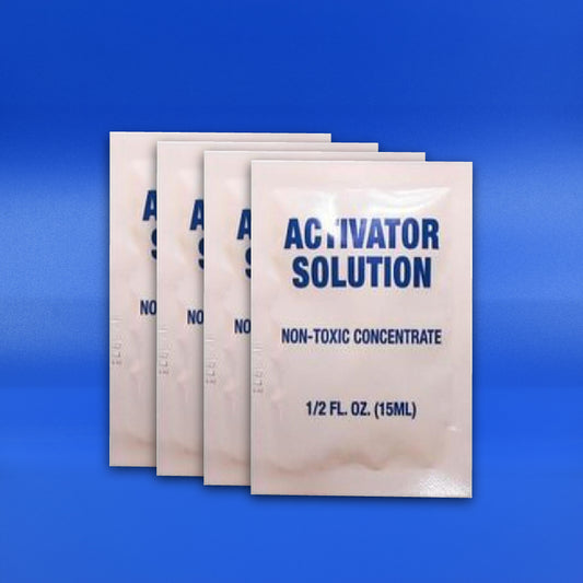 Activator Solution Packets for Silver Cleaning